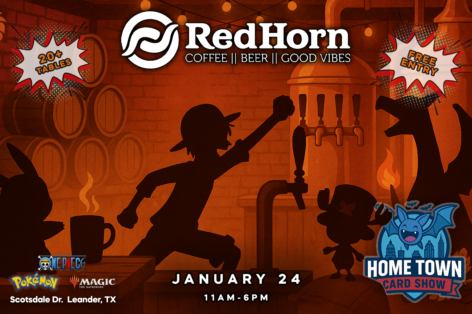 RESCHEDULED: Red Horn Brewery (Feb 14th) Booth